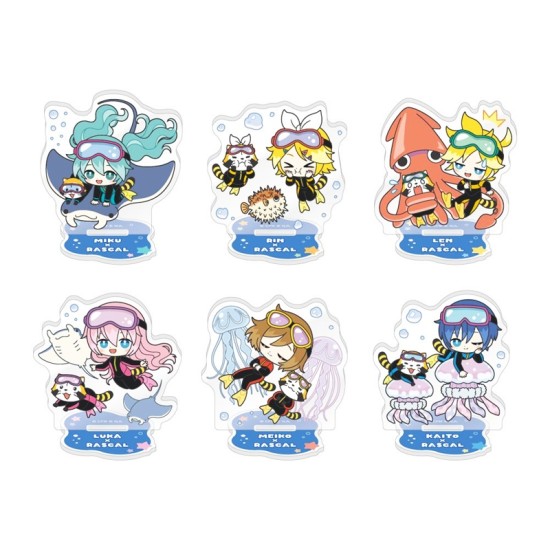 Caravan Hatsune Miku x "Rascal the Raccoon" 2025 Acrylic Stand Collection