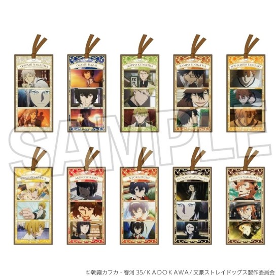 Proof Bungo Stray Dogs Acrylic Bookmark Collection
