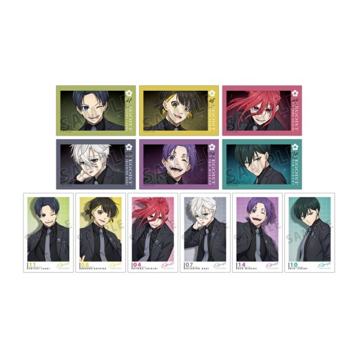 Armabianca Blue Lock New Illustration Suits Model ver. Trading Instant Camera Style Illustration Card