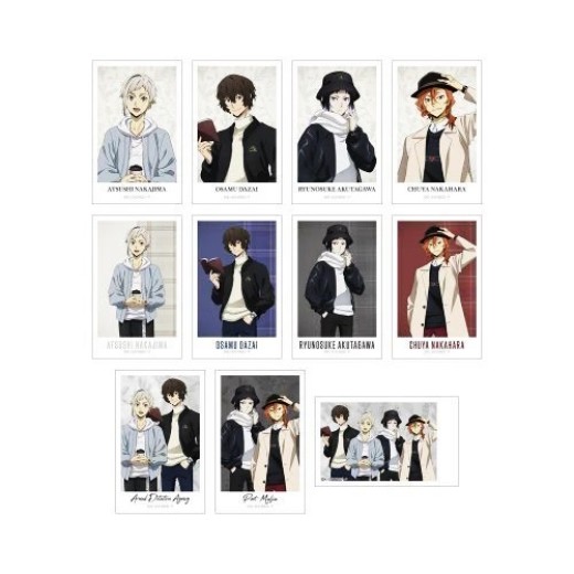 Armabianca Bungo Stray Dog New Illustration Season Walking ver. Trading Instant Camera Style Illustration Card