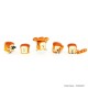Kenelephant Figure Collection Pan-Dorobou