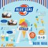 Kenelephant Miniature Collection Blue Seal
