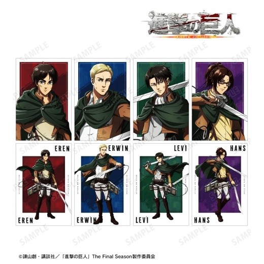 Armabianca Attack on Titan New Illustration After The Battle ver. Trading Post Card