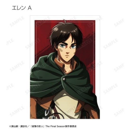 Armabianca Attack on Titan New Illustration After The Battle ver. Trading Post Card