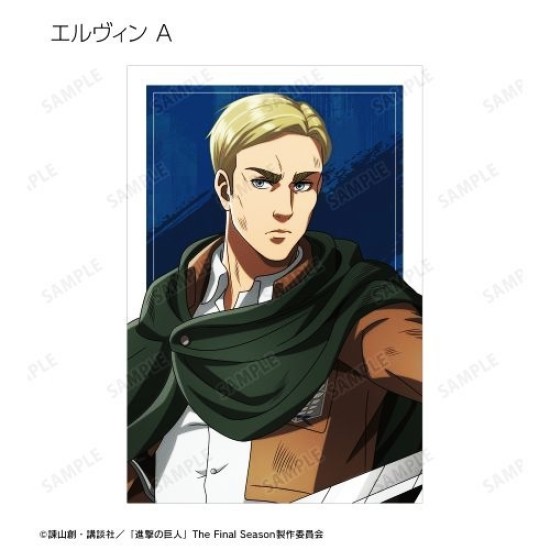 Armabianca Attack on Titan New Illustration After The Battle ver. Trading Post Card
