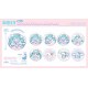 ANICRAFT Hatsune Miku x Cinnamoroll Yumezakura Ver. Trading Glitter Can Badge Vol. 2