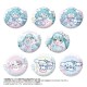 ANICRAFT Hatsune Miku x Cinnamoroll Yumezakura Ver. Trading Glitter Can Badge Vol. 2