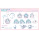 ANICRAFT Hatsune Miku x Cinnamoroll Yumezakura Ver. Trading Acrylic Key Chain