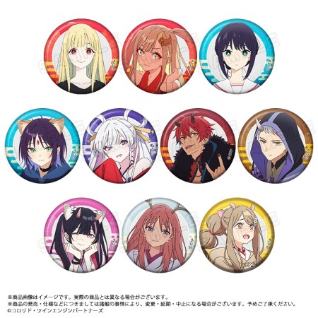 ANICRAFT Cosmic Princess Kaguya! Trading Can Badge