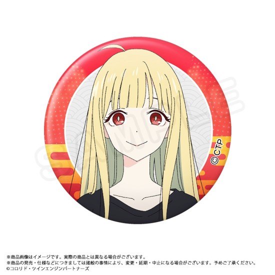 ANICRAFT Cosmic Princess Kaguya! Trading Can Badge