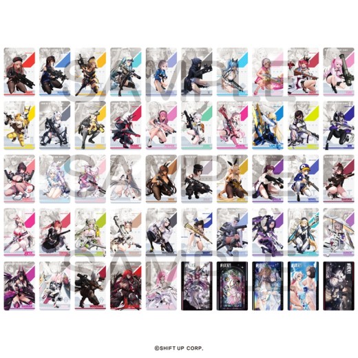 Algernon Product Goddess of Victory: Nikke - Gun Girl Metal Card Collection