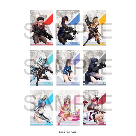 Algernon Product Goddess of Victory: Nikke - Gun Girl Metal Card Collection