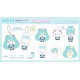 ANICRAFT Hatsune Miku x Cinnamoroll Osuwari Club Plush Mascot