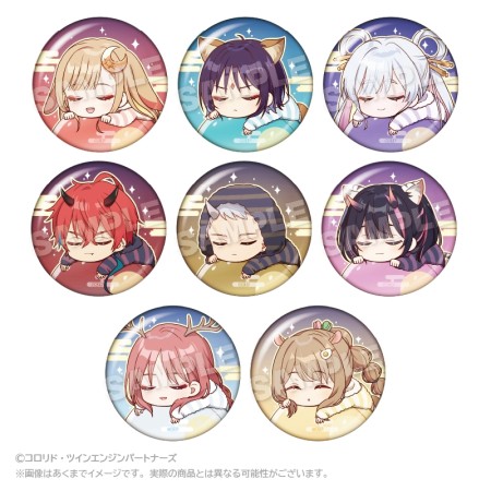 Stella Note Cosmic Princess Kaguya! Fuwamin Trading Can Badge