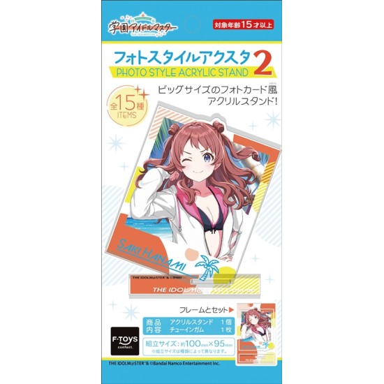 F-Toys Gakuen Idolmaster Photo Style Acrylic Stand 2