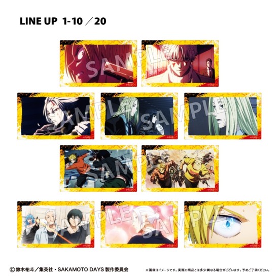 Tapioca Sakamoto Days Clear Card Collection