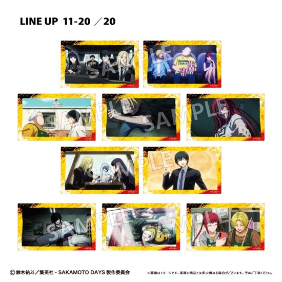 Tapioca Sakamoto Days Clear Card Collection