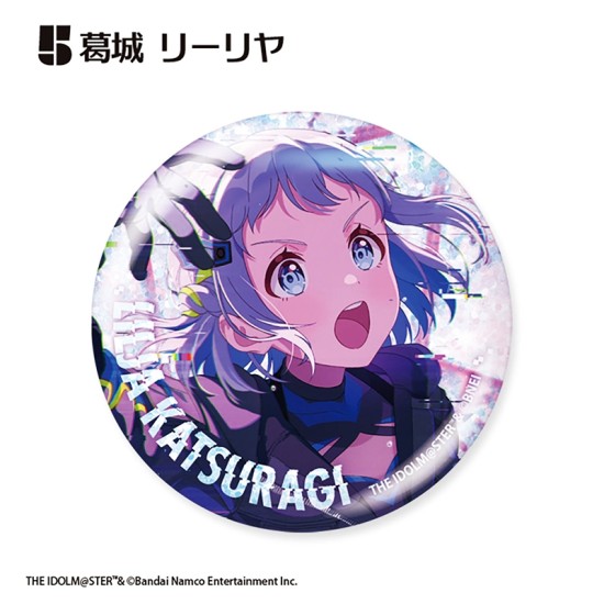 F-Toys Gakuen Idolmaster Glitter Can Badge Howling over the World Ver.