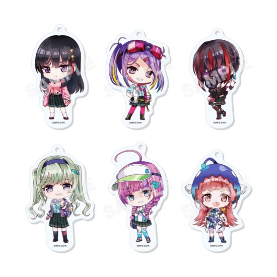 CS.FRONT Heaven Burns Red Marutto Stand Key Chain 01 Box C