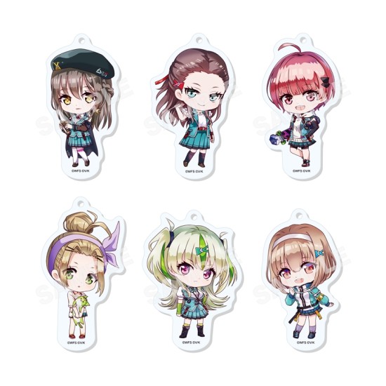 CS.FRONT Heaven Burns Red Marutto Stand Key Chain 01 Box C
