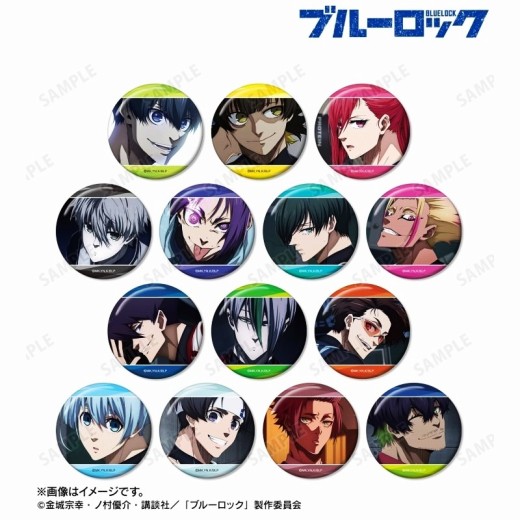 Armabianca Blue Lock Trading Scene Tin Badge vol.2