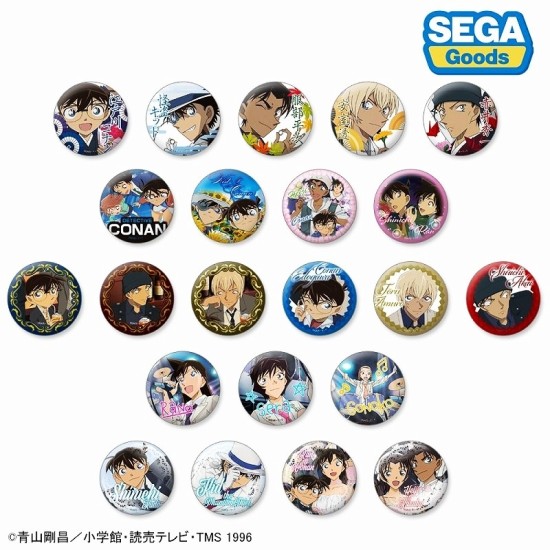 Sega Detective Conan Can Badge vol.2
