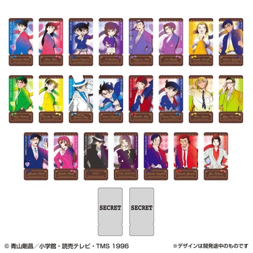Bandai Ticket-like Collection Detective Conan