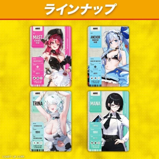 Bandai Carddass Goddess of Victory: Nikke Metallic Pass Collecion ver.4