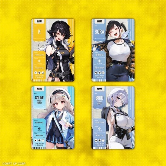 Bandai Carddass Goddess of Victory: Nikke Metallic Pass Collecion ver.4