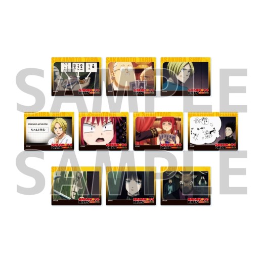 A3 Acrylic Card Sakamoto Days 10 Scenes Illustration