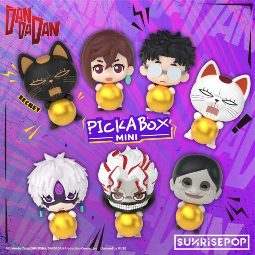 SUNRISEPOP DAN DA DAN Mini Blind Box Figure