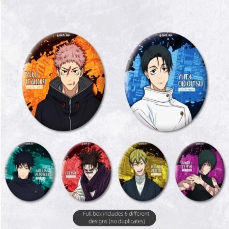SUNRISEPOP Jujutsu Kaisen S3 Badge Set 01