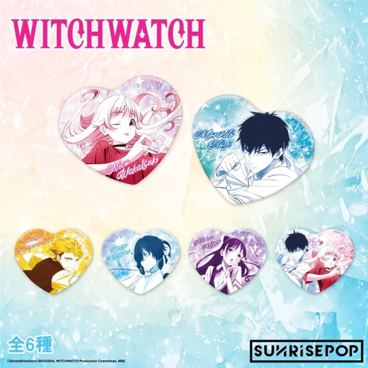 SUNRISEPOP Witch Watch Badge Set 01