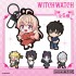 SUNRISEPOP Witch Watch Embroidery Keyring