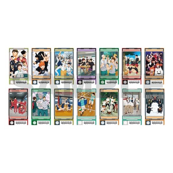 Ensky Anime Haikyuu!! Visual Clear Ticket 2