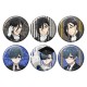 Ensky TV anime Black Butler -Boarding School Arc- glitter Can badge collection