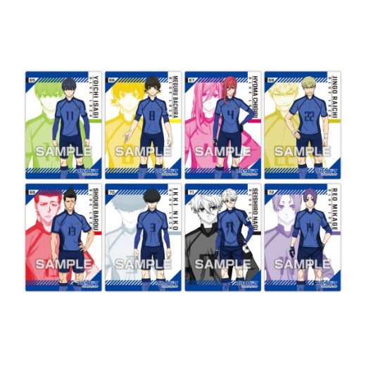 Ensky TV Anime Blue Lock Clear Card Collection Gum 3