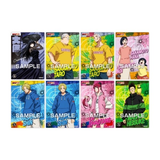 Ensky TV Anime SAKAMOTO DAYS Clear Card Collection Gum
