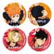 Ensky Haikyuu!! Can Badge Gum