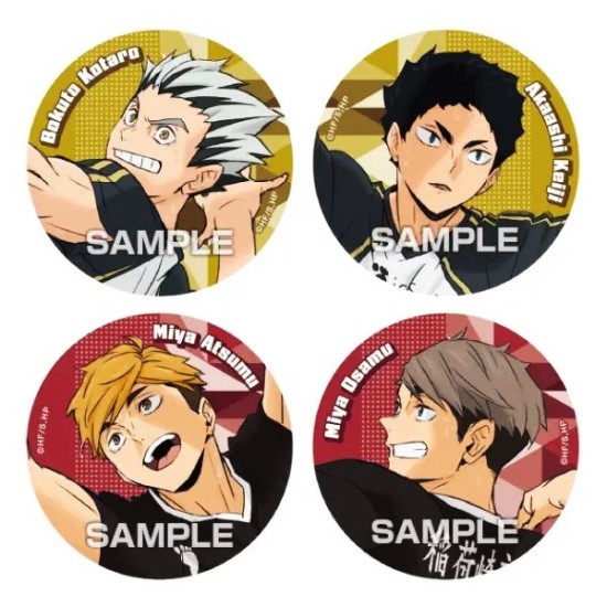 Ensky Haikyuu!! Can Badge Gum