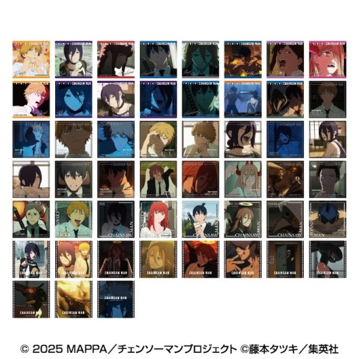 Ensky Movie Chainsaw Man Reze Arc Square Clear Card 2