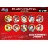 Ensky Anime Uma Musume Cinderella Gray Foil Tin Badge Collection -CHAMPIONS-