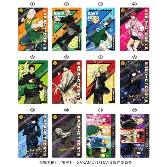 Heart SAKAMOTO DAYS Metal Postcard