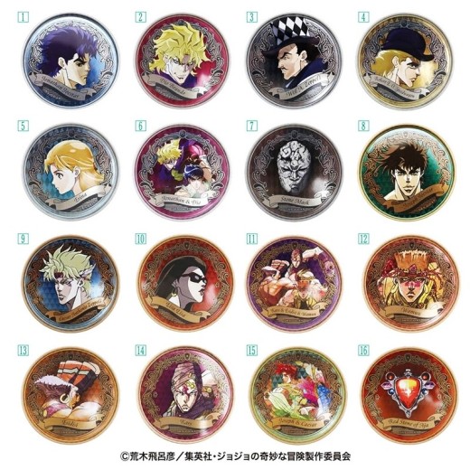 Bandai Collection Tray JoJo's Bizarre Adventure Phantom Blood /Battle Tendency